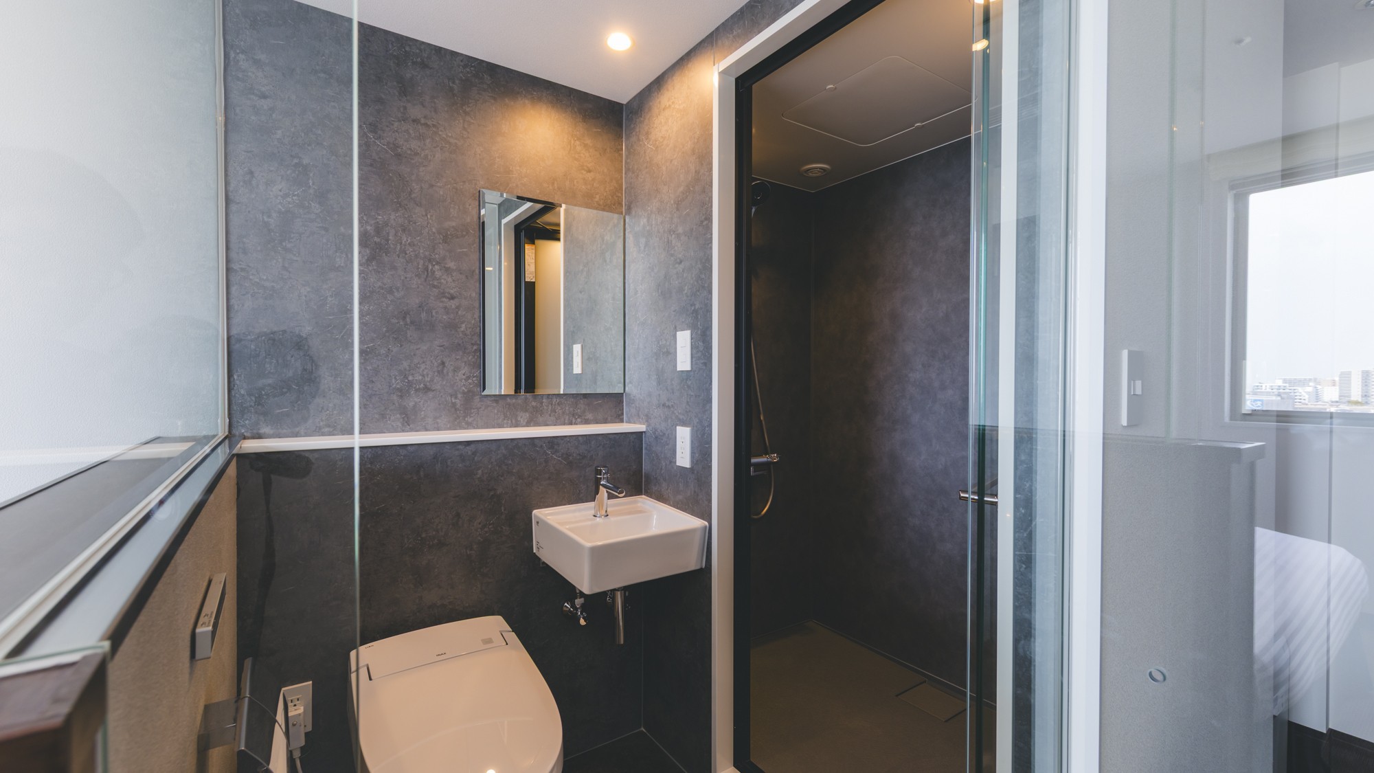 新館SPAタワー-【眺望なし】シングルルーム※シャワーブースのみ-17㎡