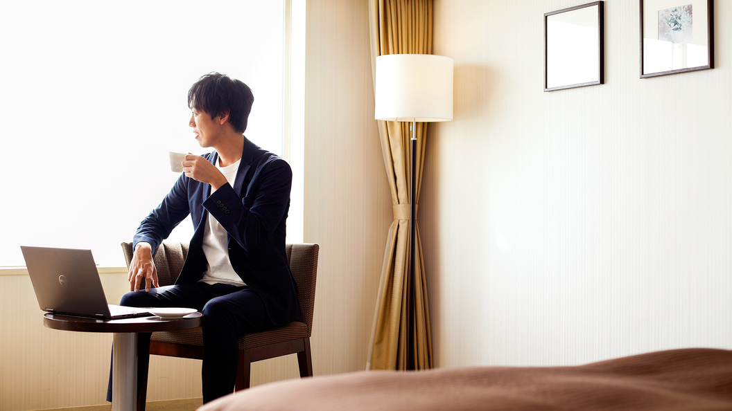 お部屋からは「オーシャンビュー」が目の前に！オフィスから離れた“;絶景”;の中、快適なビジネスライフを。