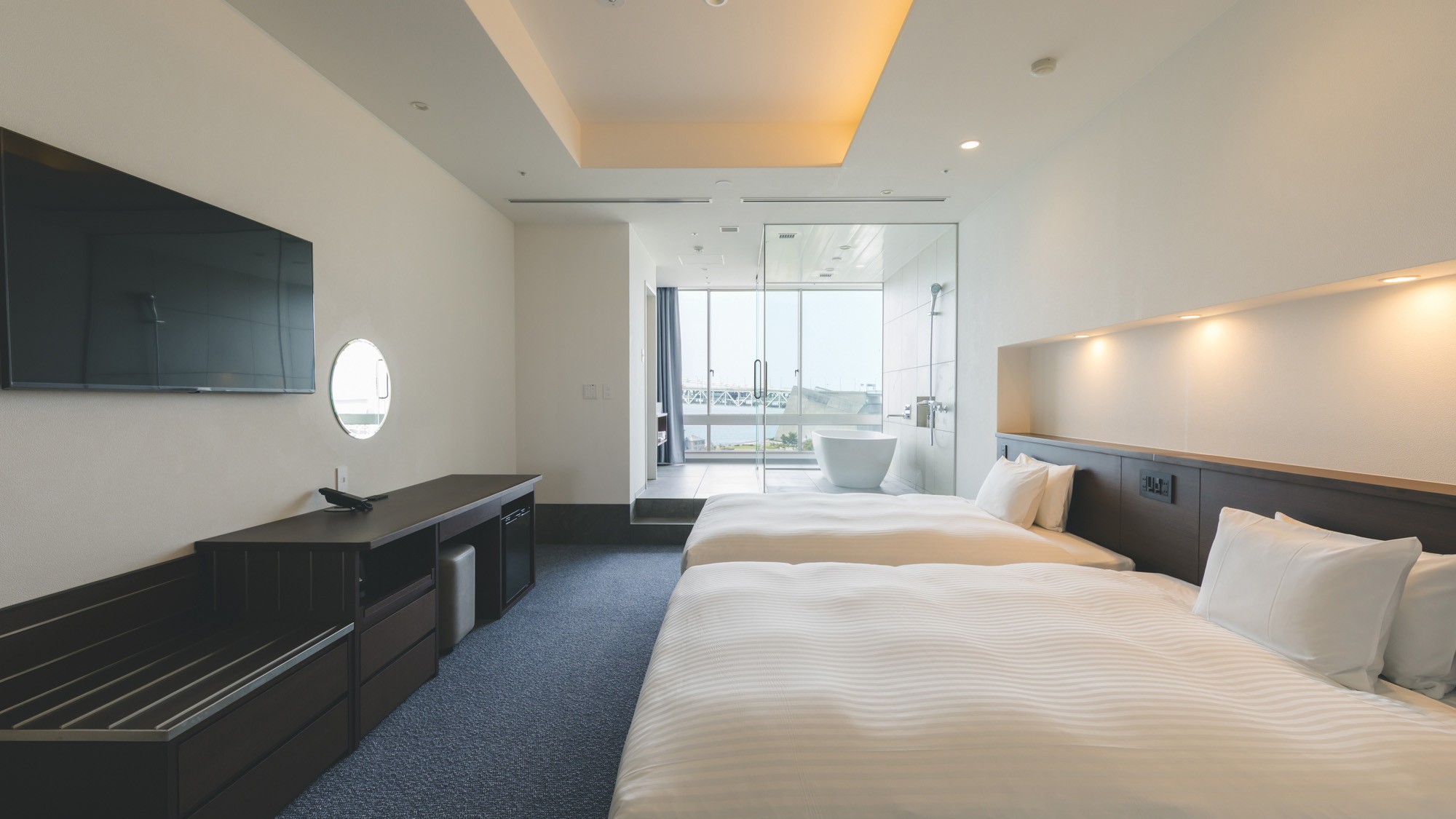 新館SPAタワー-最上階ビューバスDXツイン-35㎡