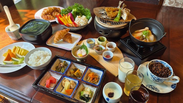 癒し朝御膳一例