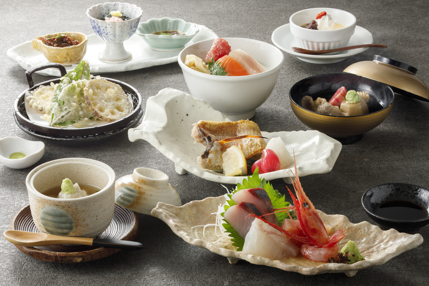 【2食付】海鮮市場料理　市の蔵 片町店「金沢の美食を楽しむオリジナルコース」