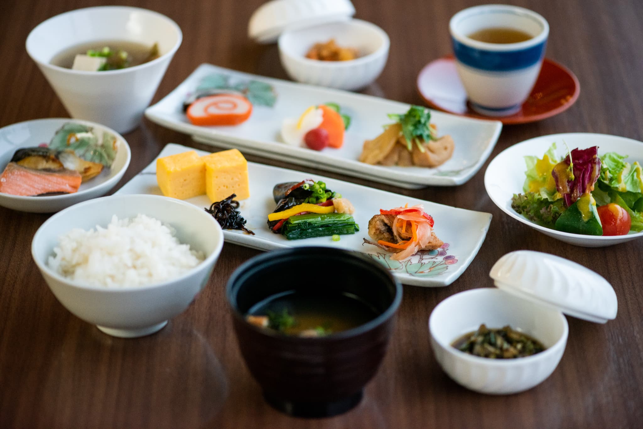 朝食：和洋ブッフェ【和食】一例