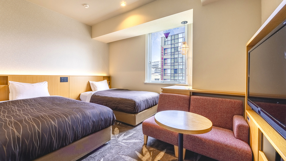 【女性専用ツイン】ReFa完備！スキンケアやスチーマーなど備品が充実