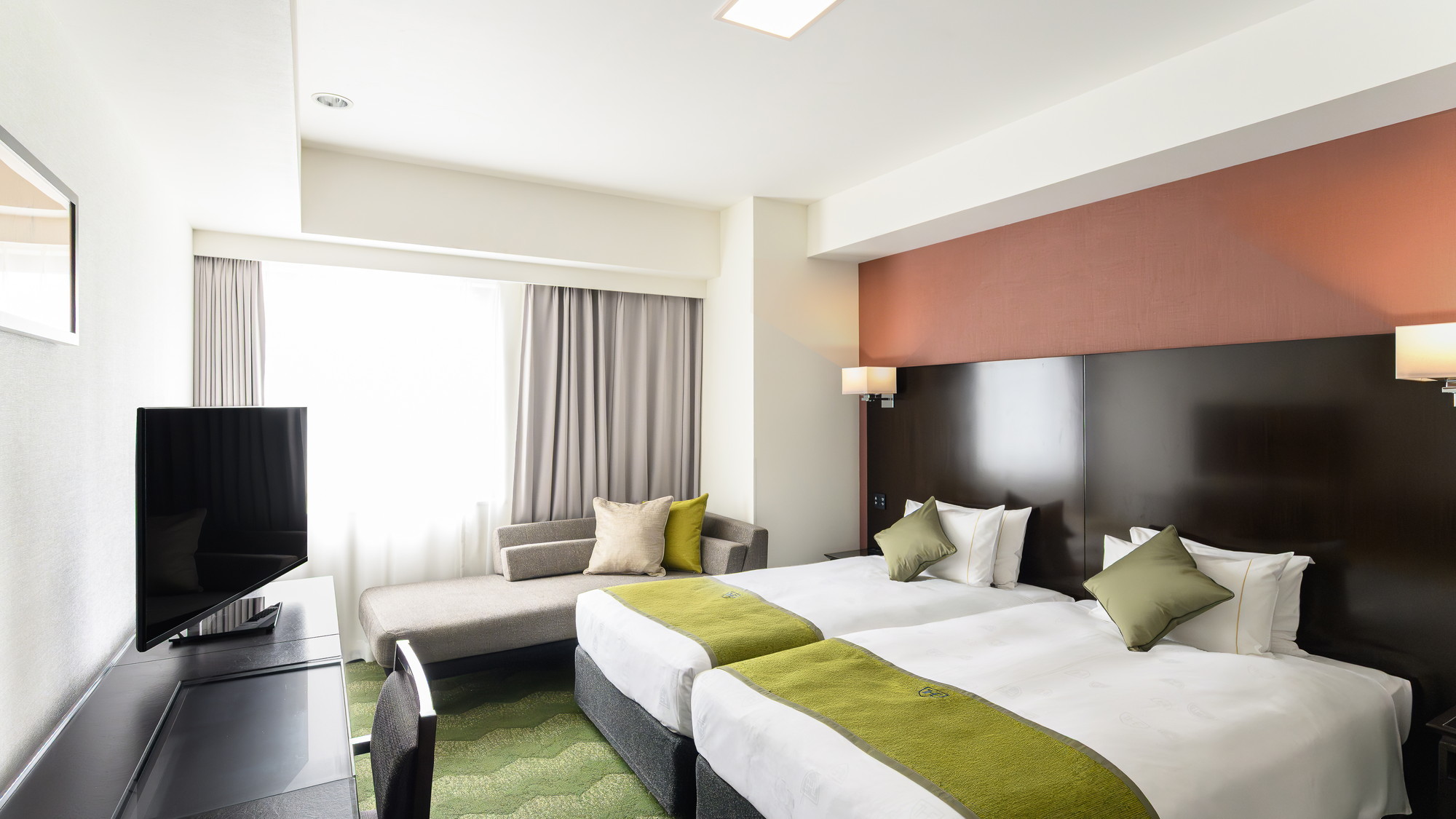 リニューアルデラックスツイン 28.3㎡客室イメージ