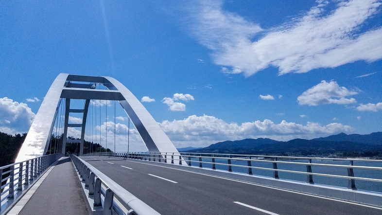#気仙沼大島＿青い空、青い海、オーシャンビューを横目に駆け抜ける気仙沼大島大橋！
