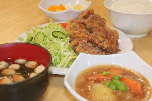 夕食例