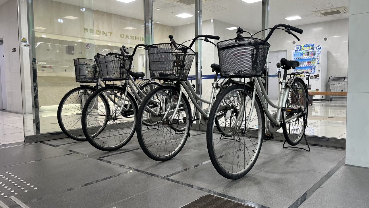 レンタサイクル（お貸し出し品：無料／先着順）