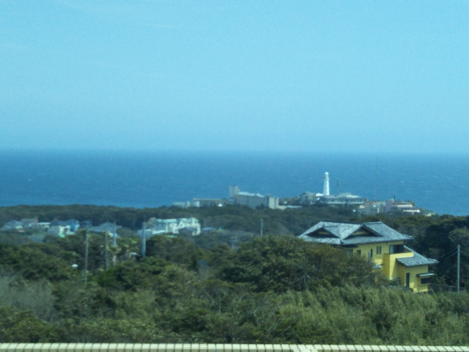 地球の丸く見える丘展望台からの景色（東）