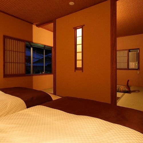 【禁煙】デラックスツイン(セミダブルベッド)