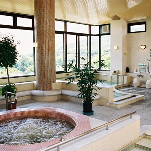 【温泉健康浴場】大浴場・ジャグジー・歩行浴・スロープ付きの浴槽等…色んなお風呂がございます。