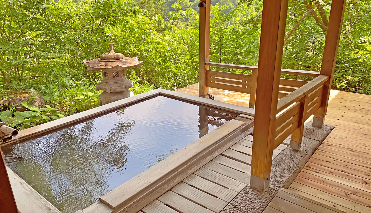 露天風呂付き特別室『松島』・客室露天風呂