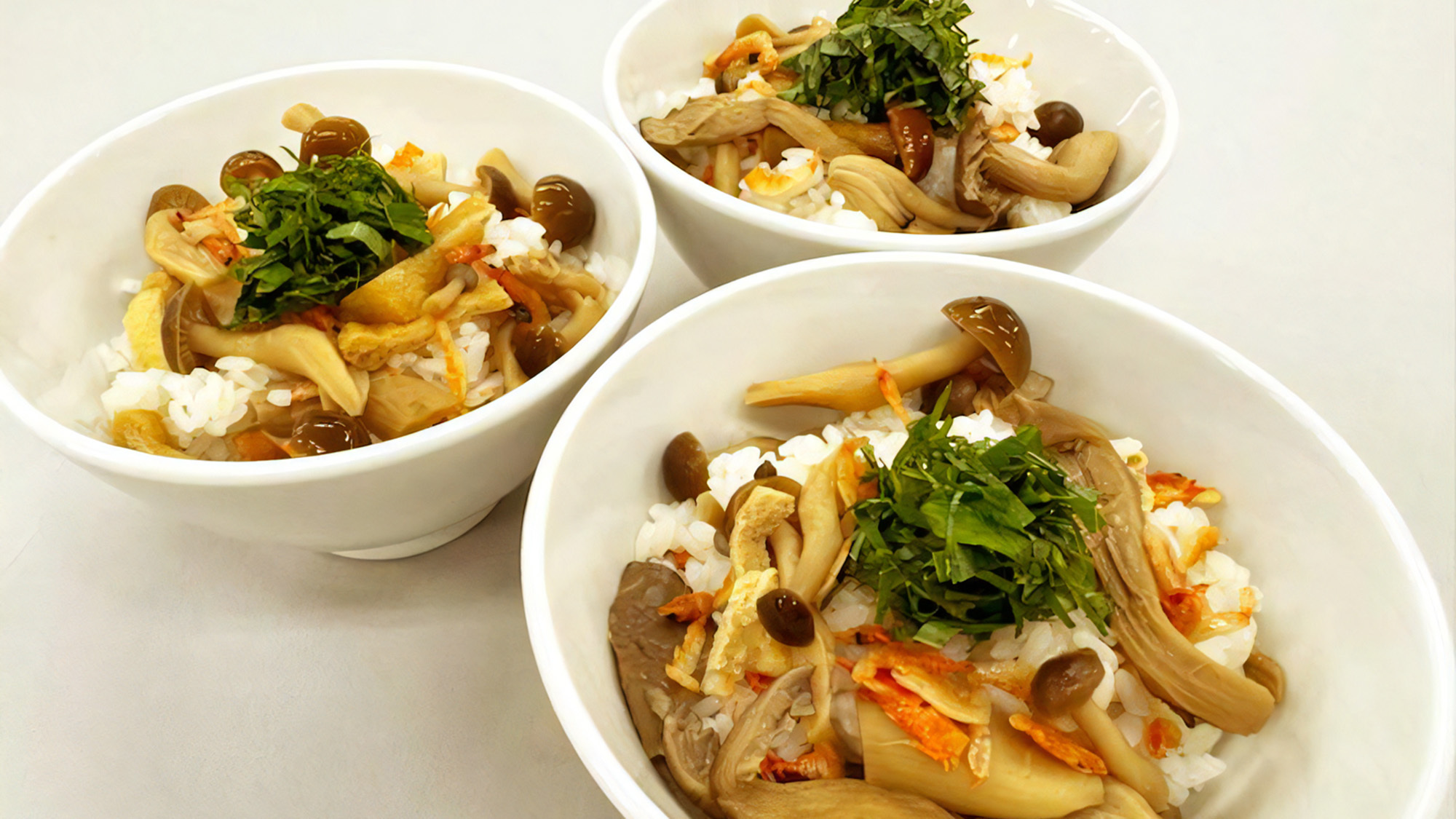 ⑦『きのこ』炊込みご飯