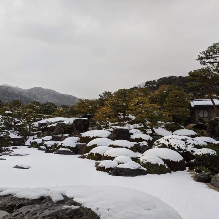 足立美術館（冬の庭園）②2020