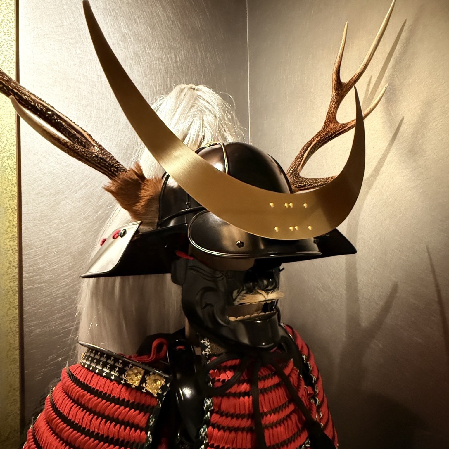 Samuraiルーム甲冑師「景光」作の山中鹿介の鎧兜