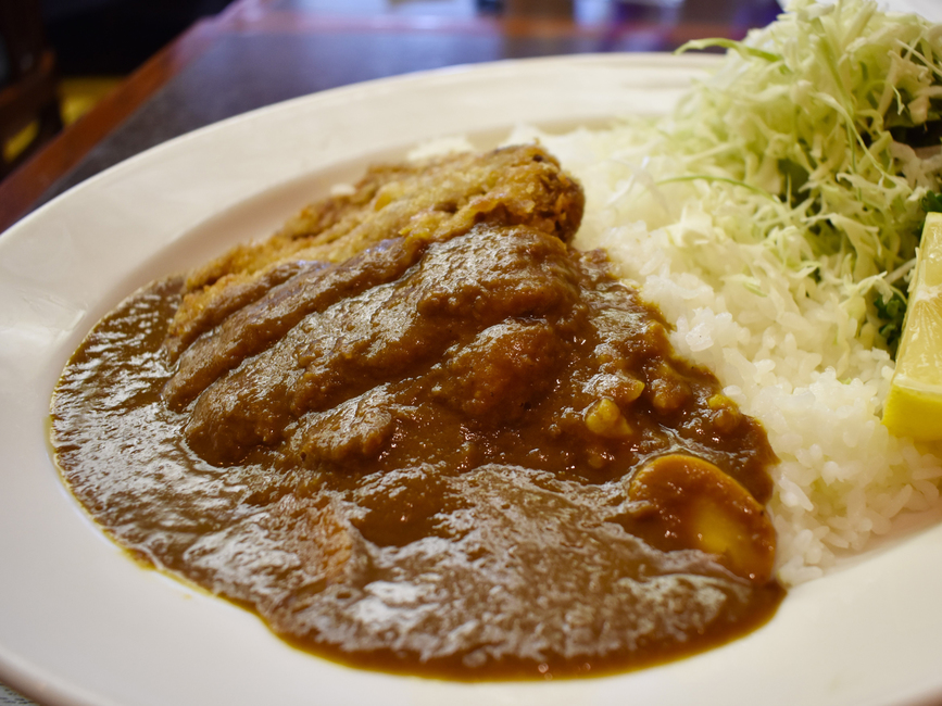 品川下町ディナーヒレカツカレー