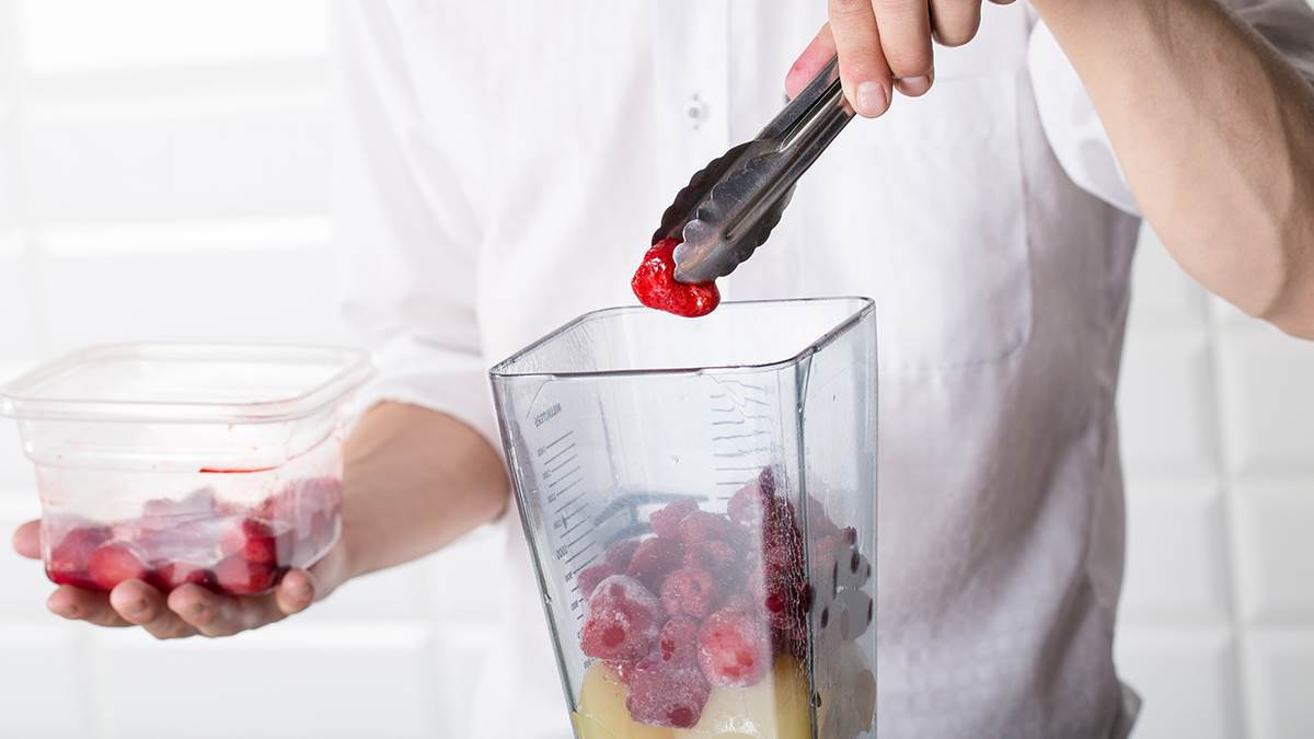 毎朝手作り！３種の自家製スムージー