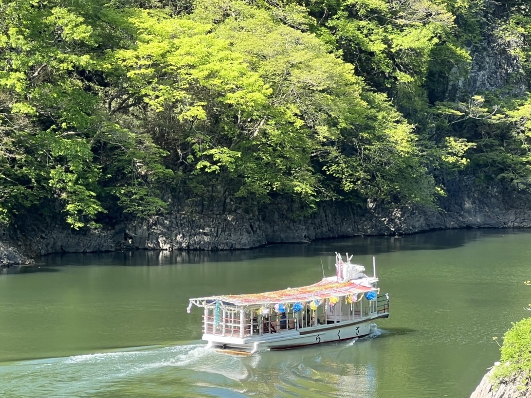 神龍湖遊覧船