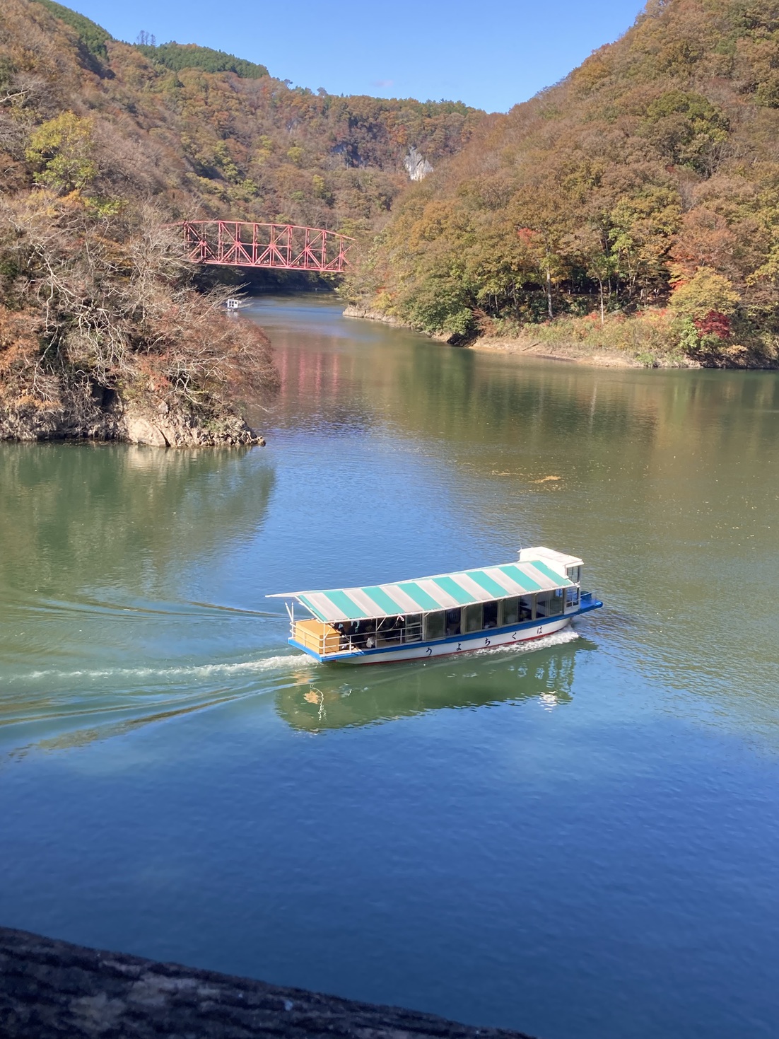 神龍湖遊覧船