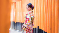 【着物で京都旅】京都で特別な想い出を残そう！着物レンタル＆セルフ写真撮影プラン♪