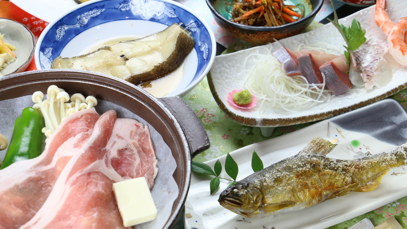 #【満腹】お魚もお肉も楽しめる満腹コース