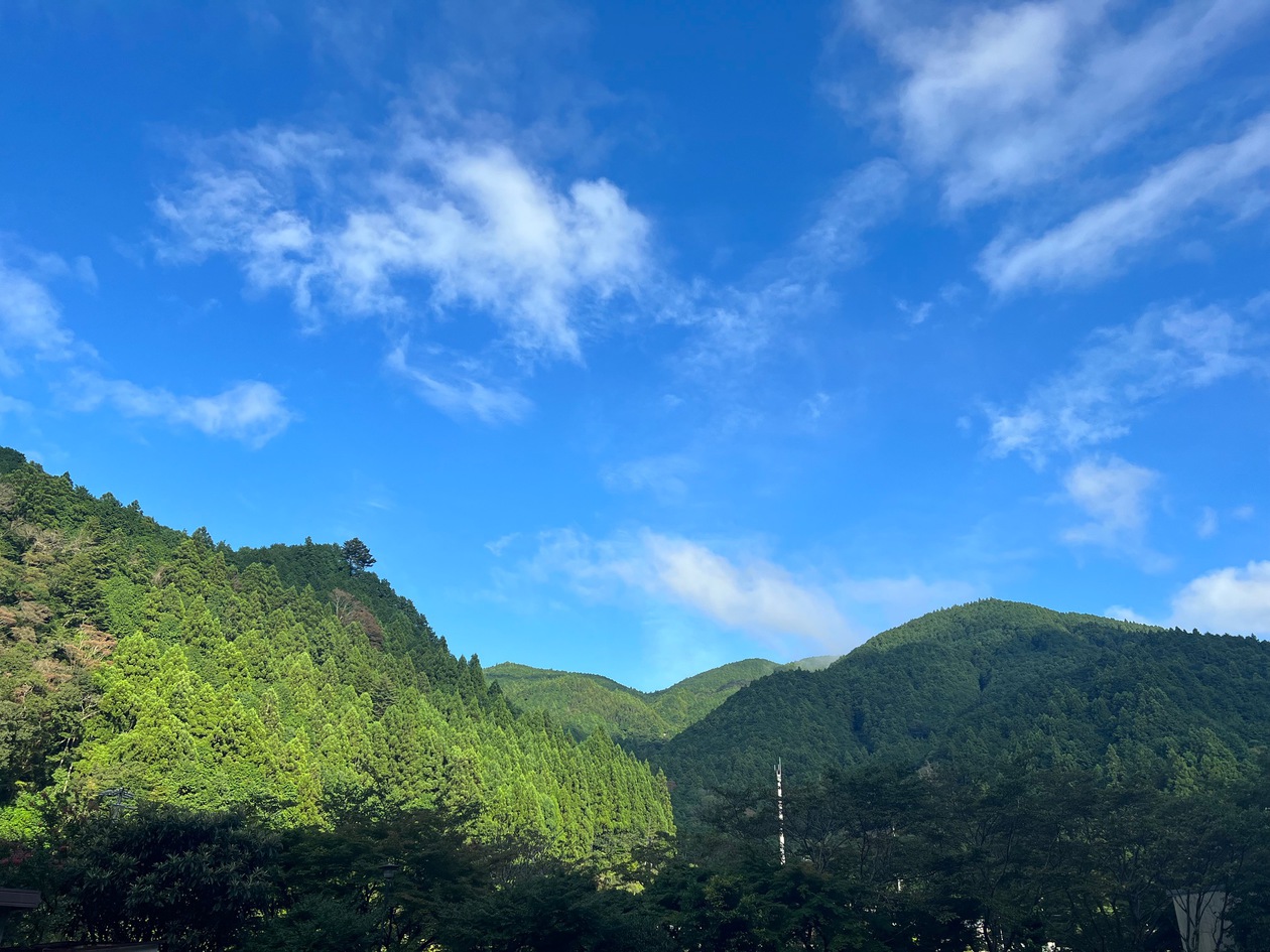 駐車場青空