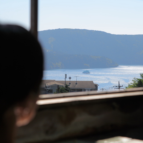 芦ノ湖を眺める貸切展望風呂