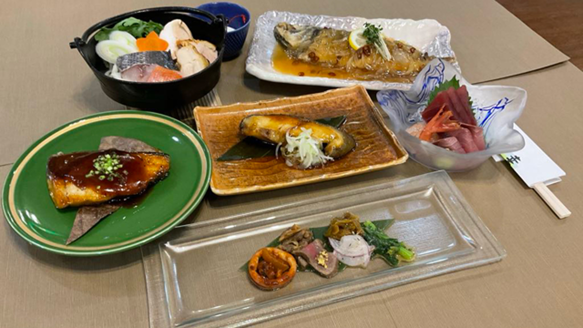 夕食-ある日の一例-*