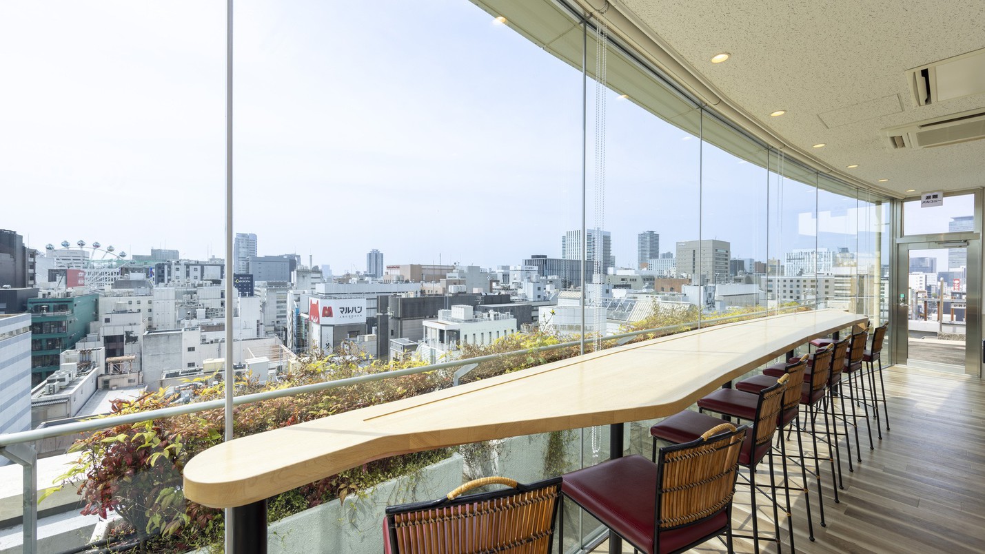 12最上階には大浴場&名古屋の街を眺望できる展望ラウンジ！