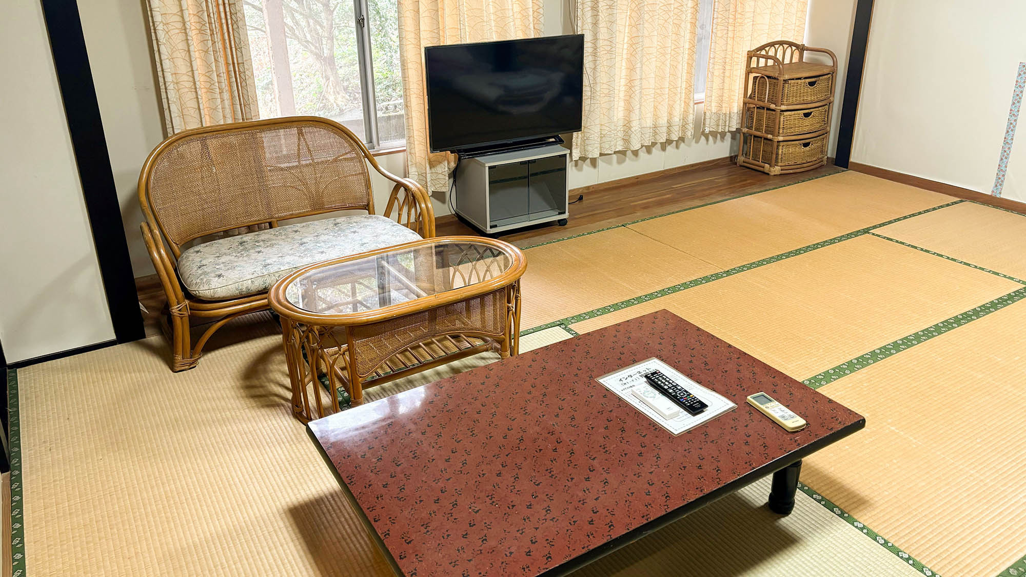 ・【和室12畳／105】12畳の広々としたお部屋。6名様までご宿泊頂けます
