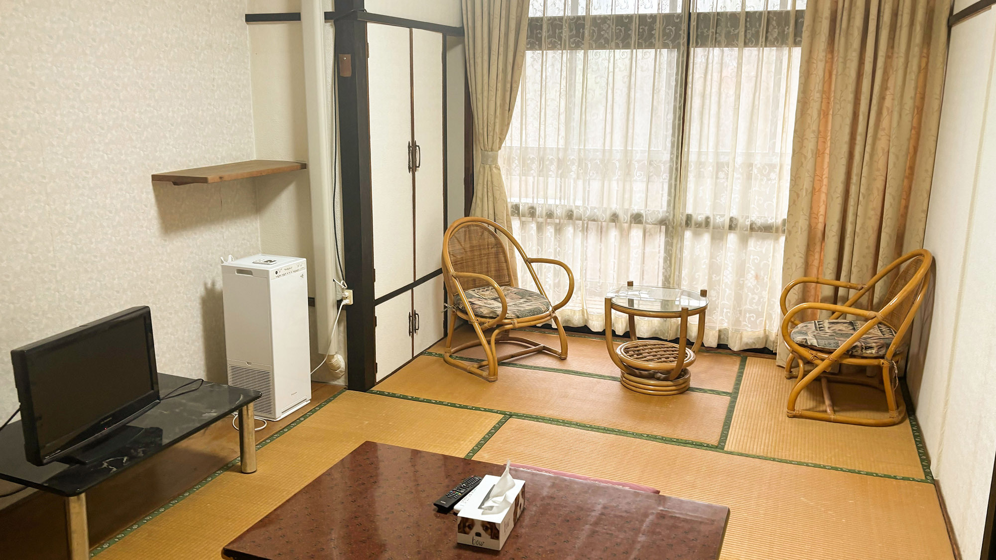 ・【和室7.5畳（洋式）／303】洋式トイレ付で安心♪快適に過ごせます