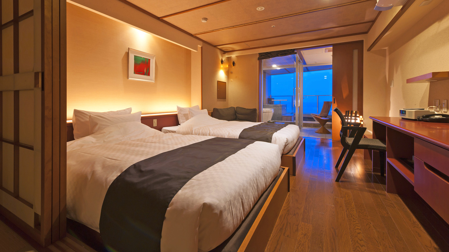 露天風呂付客室「D1タイプ」（禁煙）【2007年4月〜】