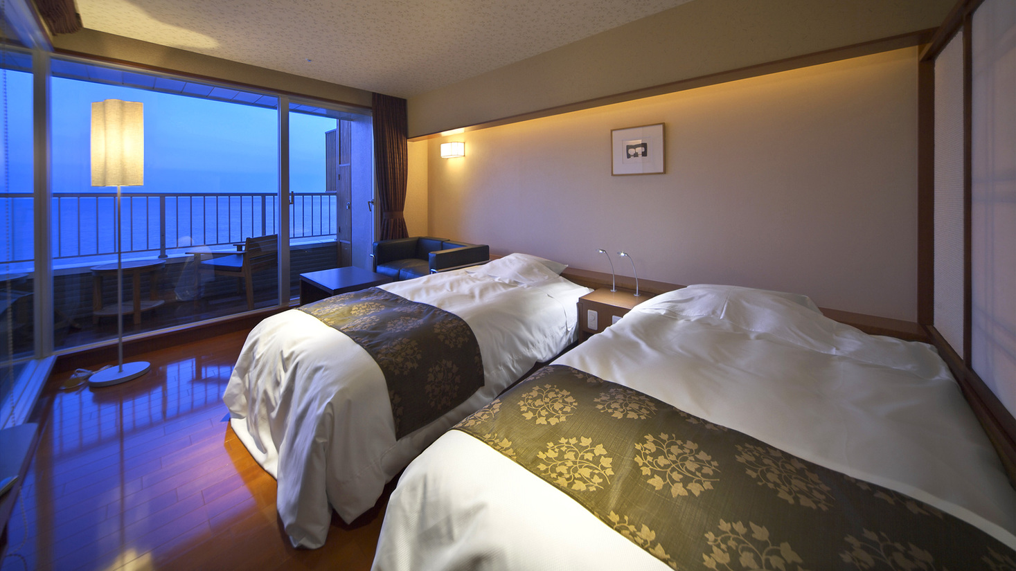 半露天風呂付客室「Nタイプ」（禁煙）【2010年7月〜】