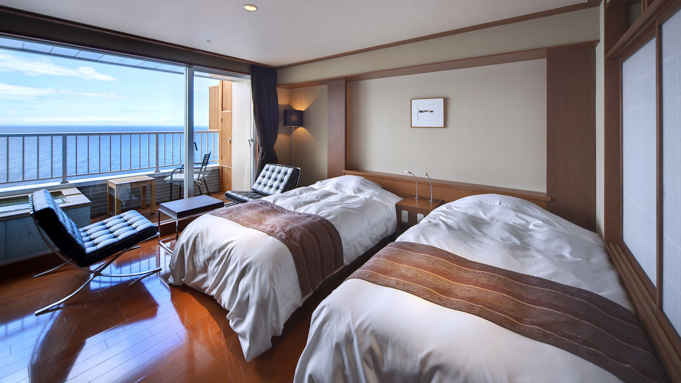 露天風呂付客室「Mタイプ」（禁煙）【2010年7月〜】