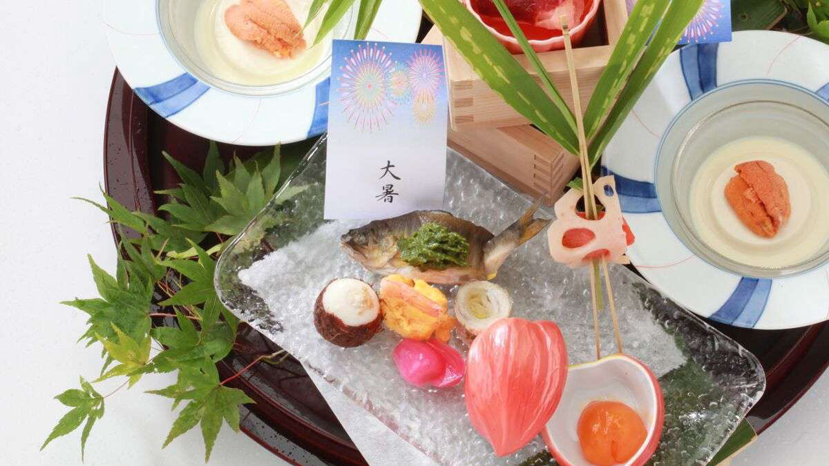 近江おもてなし会席彦根八寸 ［葉月］