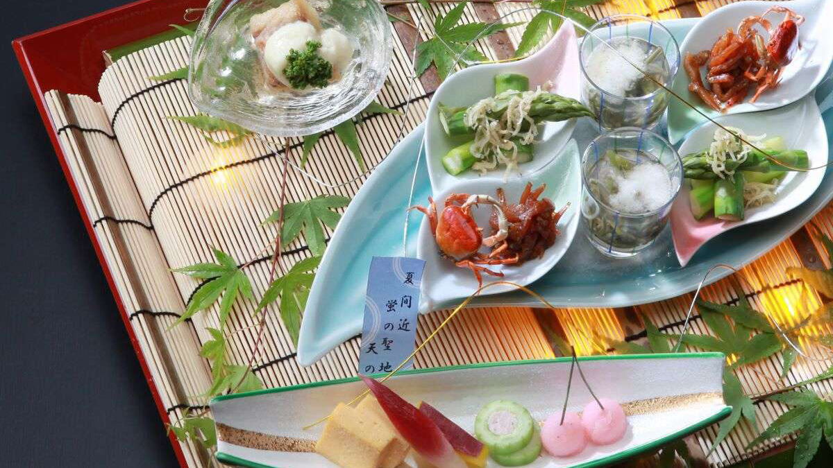 近江おもてなし会席彦根八寸 ［水無月］
