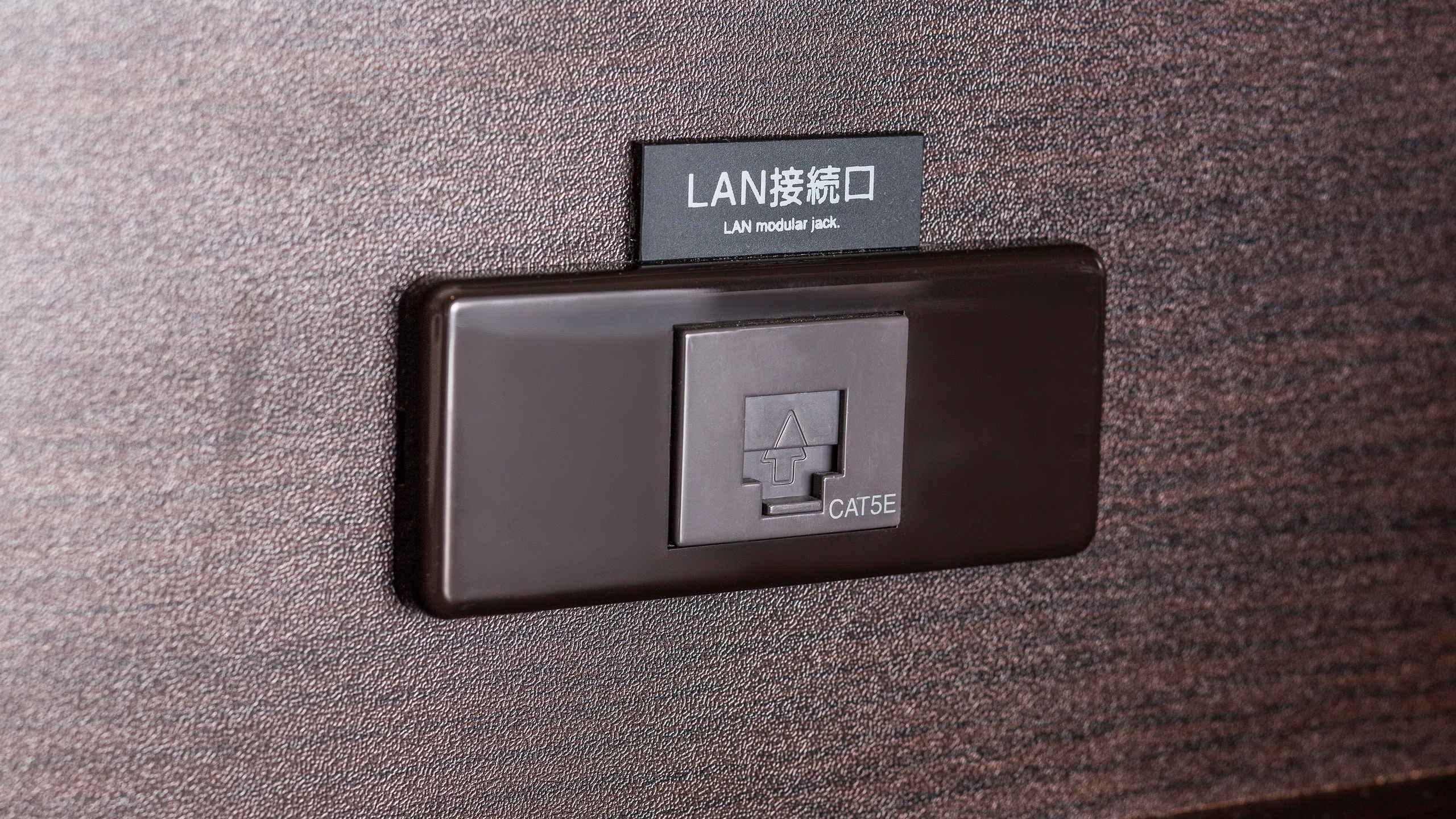 有線LAN差込口