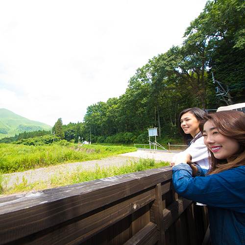 由布の豊かな自然に包まれたひと時を