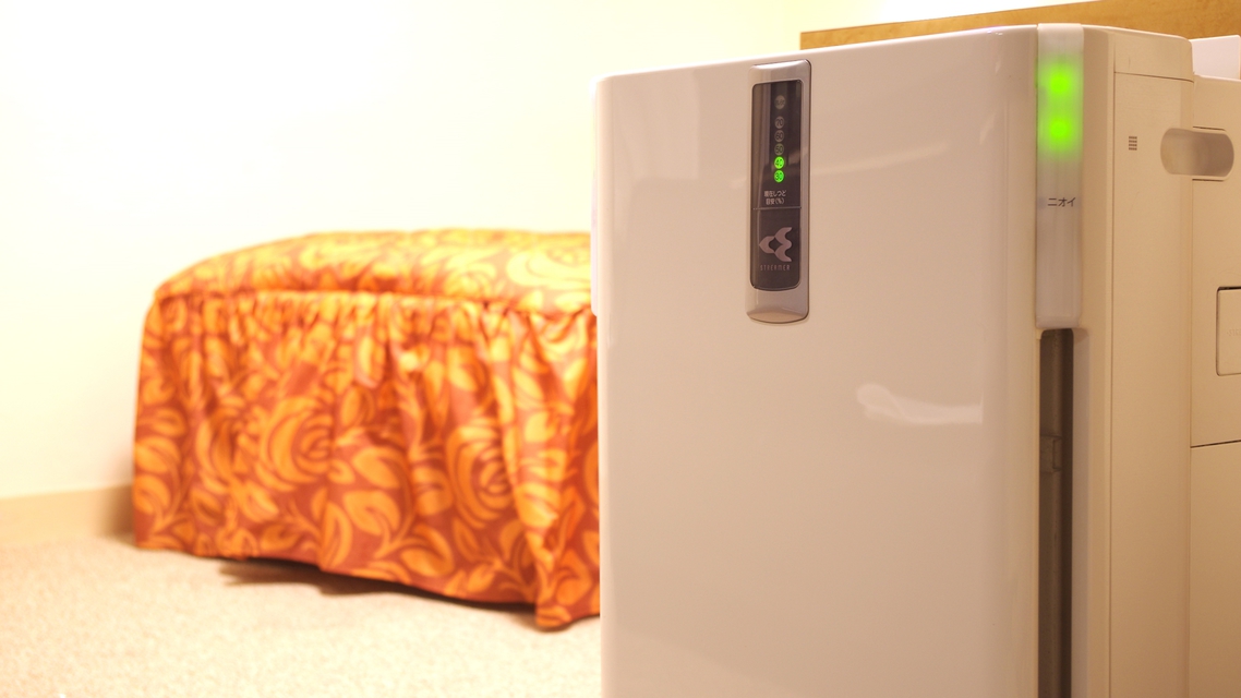 *全室に空気清浄機&加湿器を完備しております。