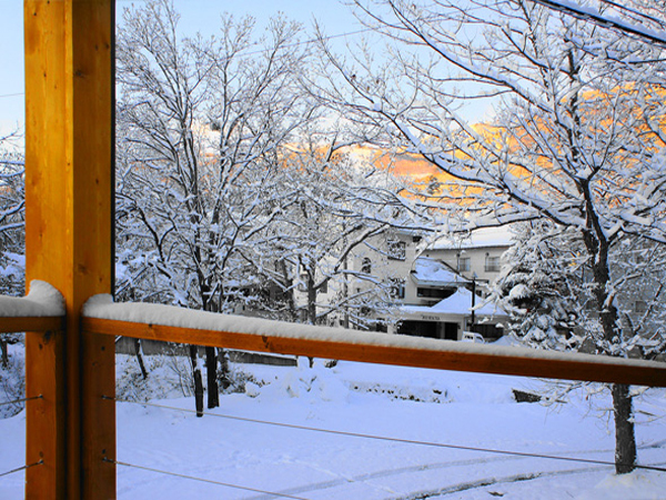 バルコニーから（山側）