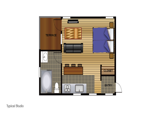 ステューディオ見取り図