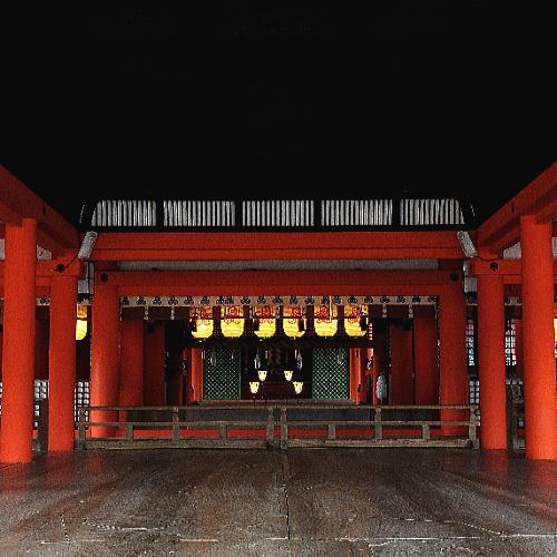 厳島神社 祓殿