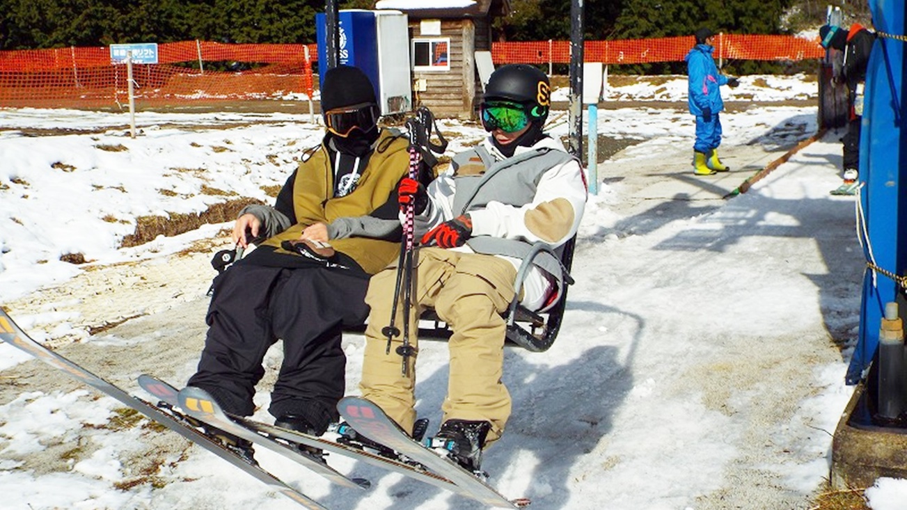 *ゲレンデの風景／スキーもスノーボードも思いっきり楽しもう！