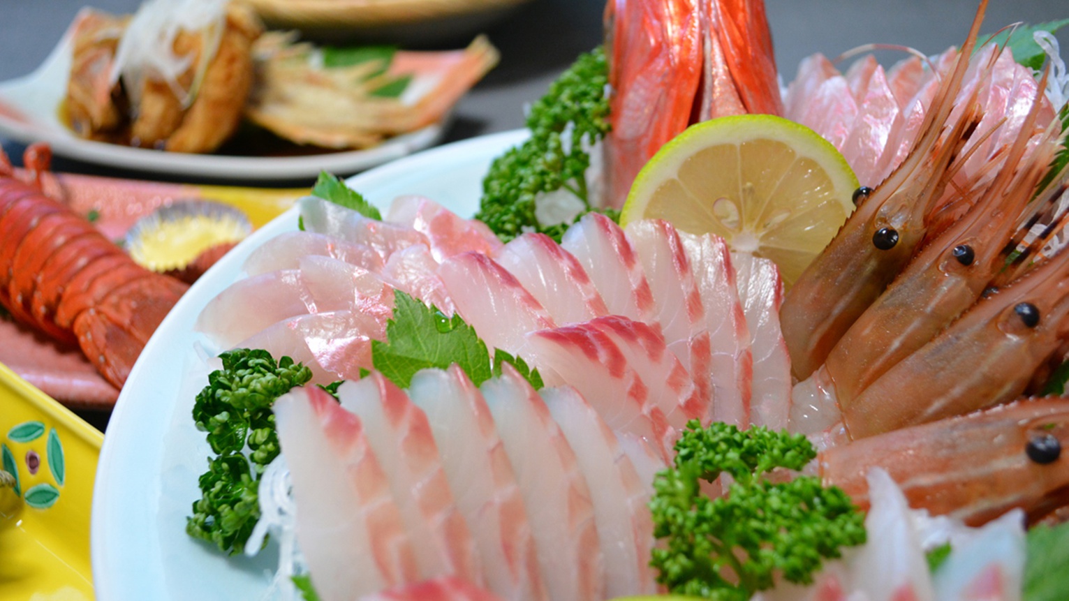 *【料理一例】駿河湾で獲れたばかりの海の幸をご堪能あれ！