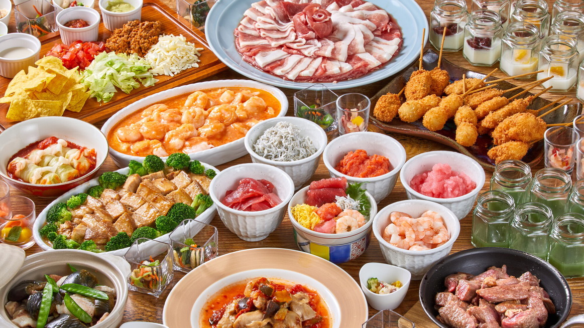 【夕食イメージ】ビュッフェ