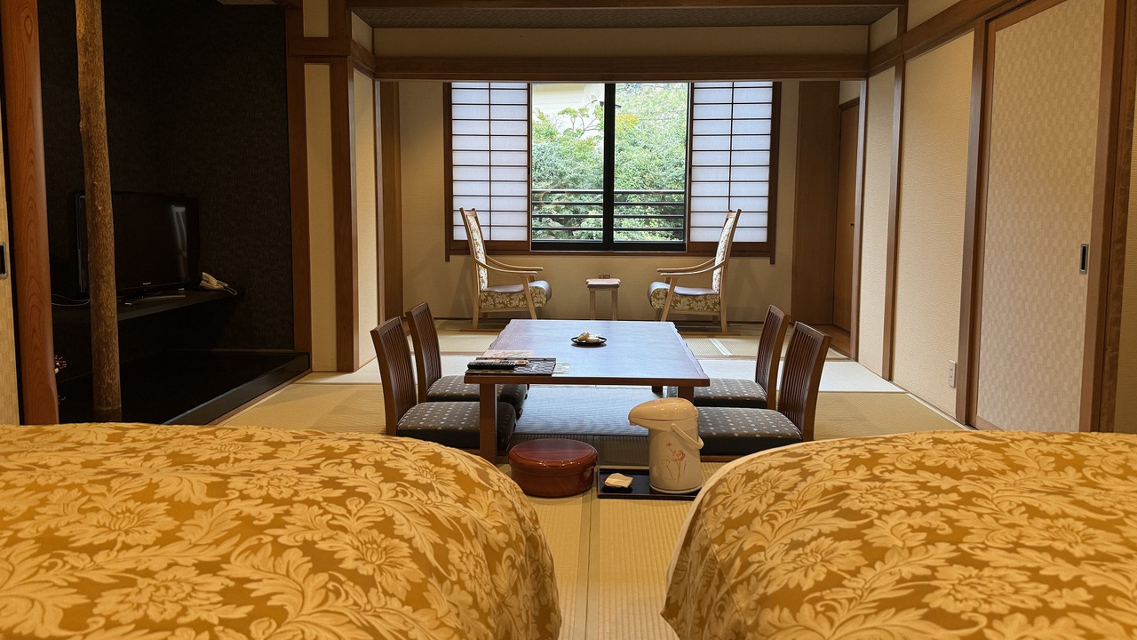 ベッド付和室12帖〜禁煙〜【白木館1階〜shiraki〜】