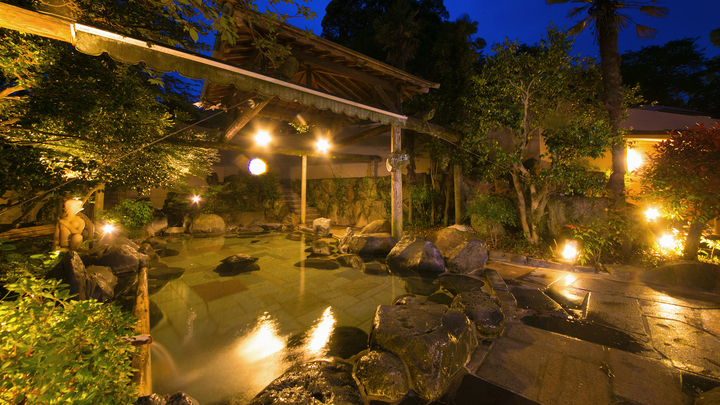 湯の禅の里（露天、男湯）