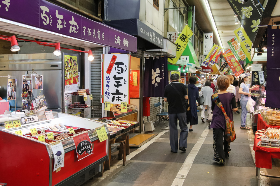 旦過市場もお散歩コース♪