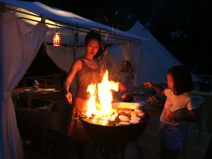 グランピングBBQ