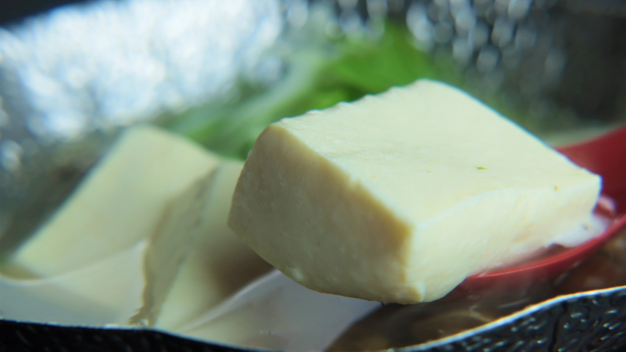 こだわり朝食昆布だしの八尾湯豆腐   