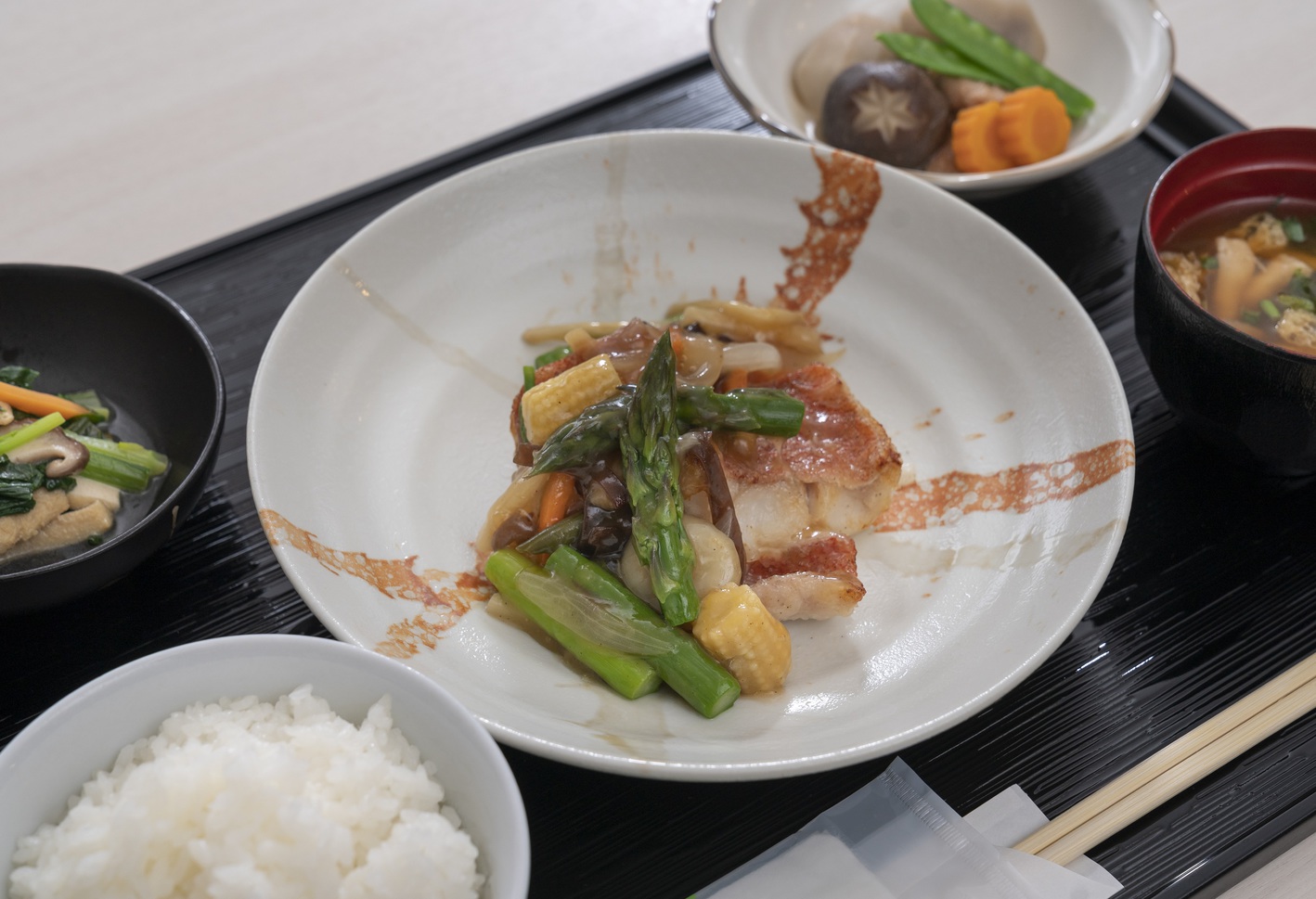 夕食お魚